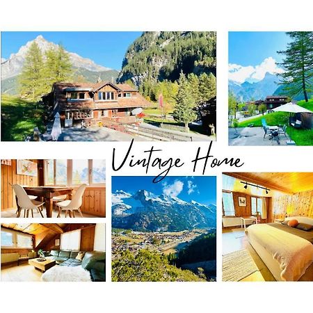 Cozy Apartment In Vintage House In Kandersteg Exterior foto